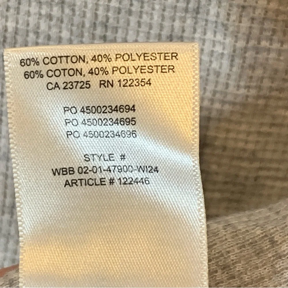 Aritzia Sunday Best Baby Waffle Rory Henley Long Sleeve Button Crewneck $35.00 - Picture 14 of 14